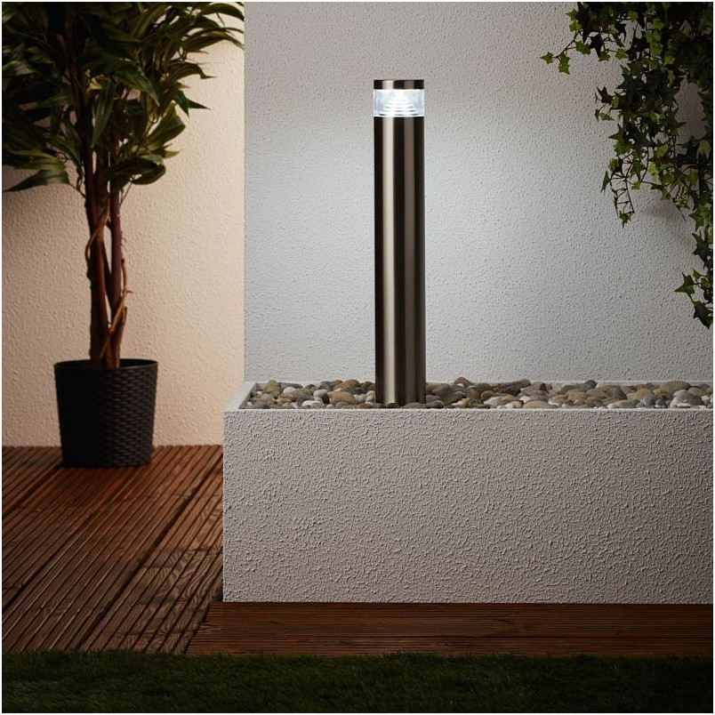 Lampa zewnętrzna Avon LED - Srebrna, 50cm | Brilliant