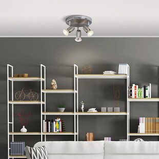 Reflektor sufitowy Wesley III LED - 3 źródła światła, Brilliant