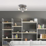 Reflektor sufitowy Wesley III LED - 3 źródła światła, Brilliant