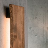 Kinkiet drewniany Feingold LED | Lampa do salonu i sypialni