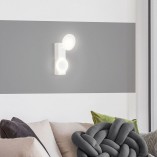 Kinkiet nowoczesny Meriza biały Brilliant | Oświetlenie LED