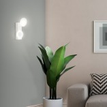 Kinkiet nowoczesny Meriza biały Brilliant | Oświetlenie LED