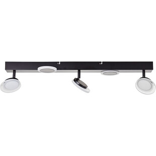 Plafon potrójny nowoczesny Meriza 70cm czarny Brilliant