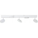 Plafon potrójny Meriza 70cm biały - Nowoczesne oświetlenie Brilliant