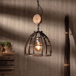 Lampa wisząca industrialna Matrix II | Brilliant - Loftowa