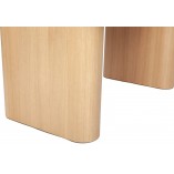 Stół prostokątny Pelare 220x100cm dąb - Nordifra
