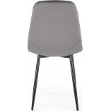 Krzesło welurowe pikowane K417 Halmar - Elegancki design w super cenie!