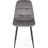 Krzesło welurowe pikowane K417 Halmar - Elegancki design w super cenie!
