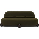 Sofa tapicerowana designerska Object075 228cm olive green boucle NG Design