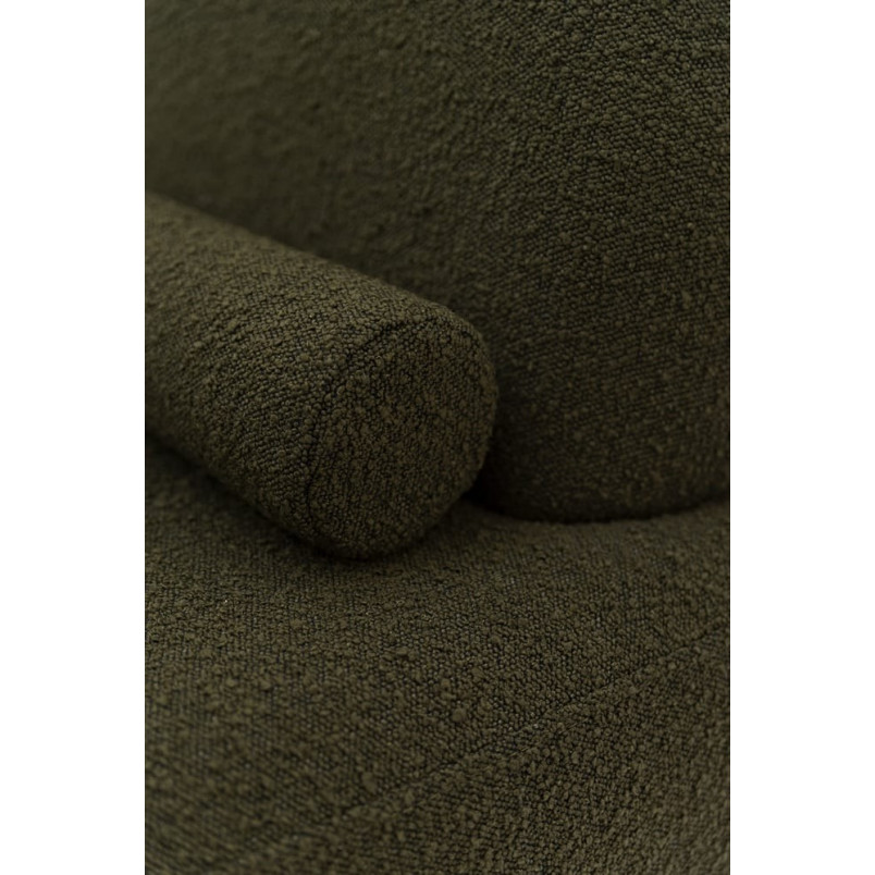 Fotel tapicerowany designerski Object076 olive green boucle NG Design