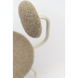 Krzesło tapicerowane designerskie Object077 champagne boulce NG Design