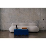 Stolik metalowy designerski Object079 80x40cm niebieski NG Design