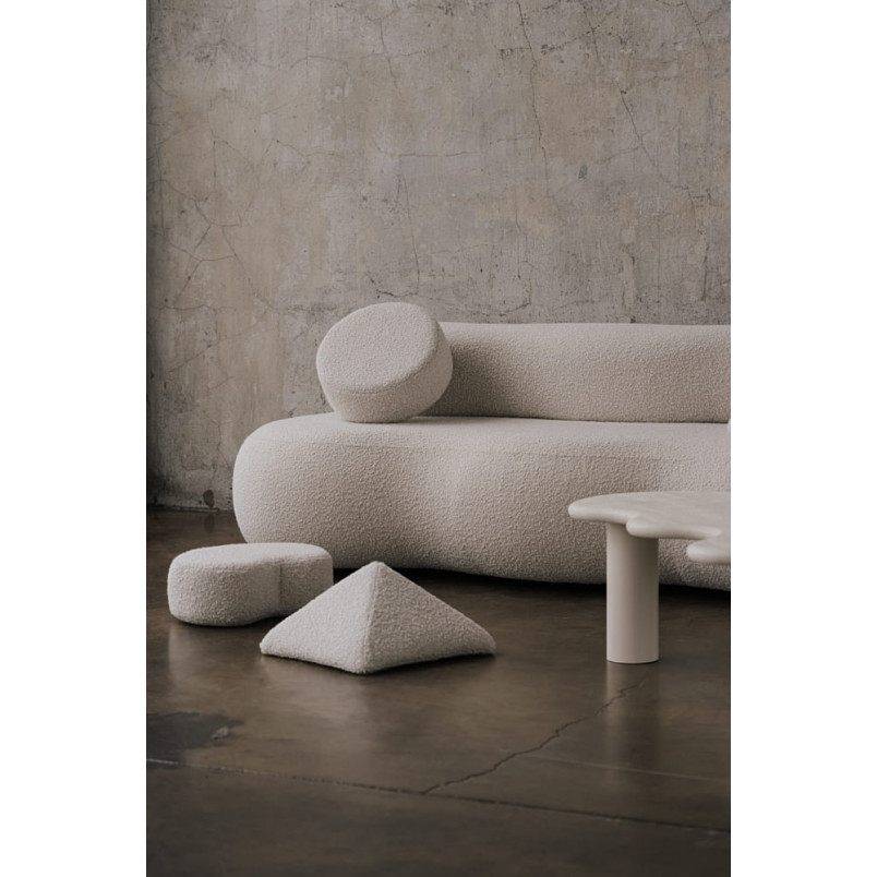 Poduszka Nata - Designerski kształt, boucle - NG Design