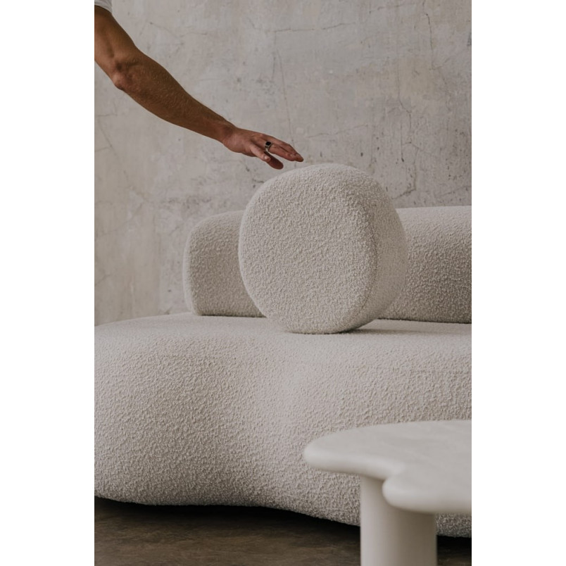 Poduszka Nata Boucle Biała | NG Design - Designerski Dodatek