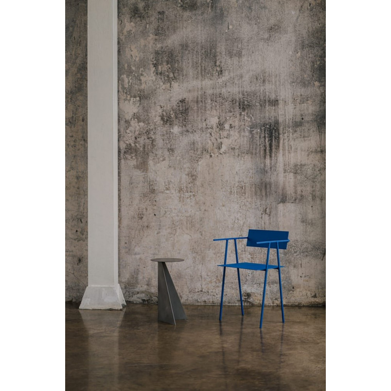 Stolik boczny designerski Object084 srebrny NG Design