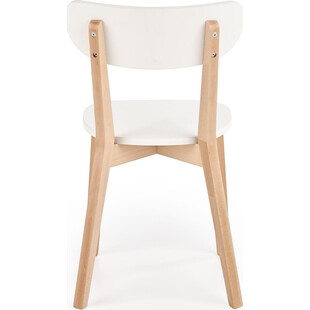 Krzesło drewniane Buggi białe Halmar | Skandynawski Design