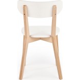 Krzesło drewniane Buggi białe Halmar | Skandynawski Design