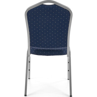 Krzesło weselne niebieskie/srebrne Halmar K66S | Elegancki design