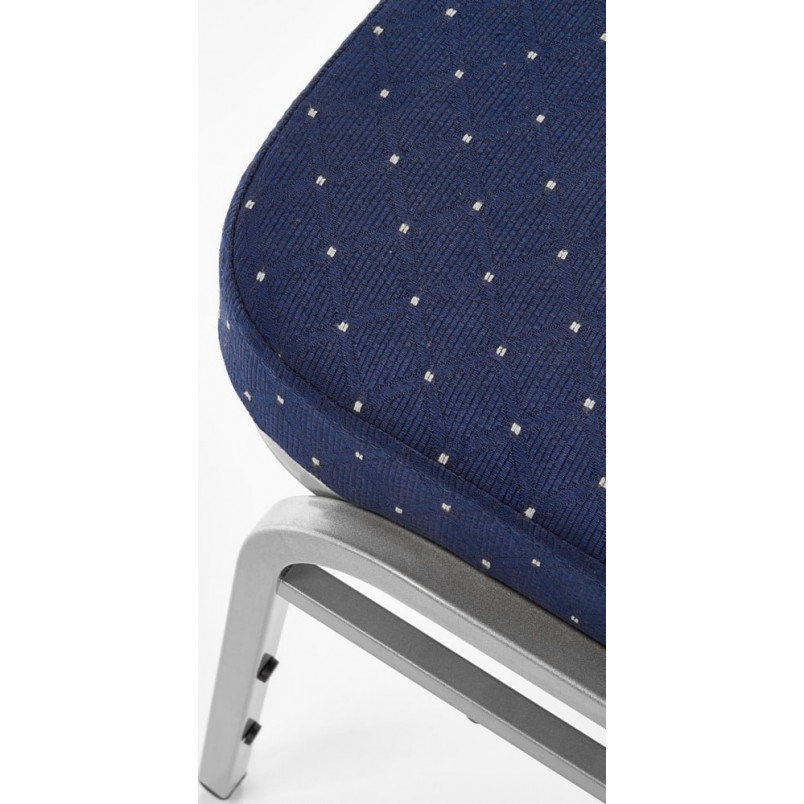 Krzesło weselne niebieskie/srebrne Halmar K66S | Elegancki design