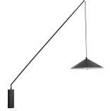 Kinkiet na wysięgniku Swing czarny Step Into Design