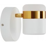 Kinkiet LED Pocco biało-złoty | Step Into Design - Eleganckie oświetlenie