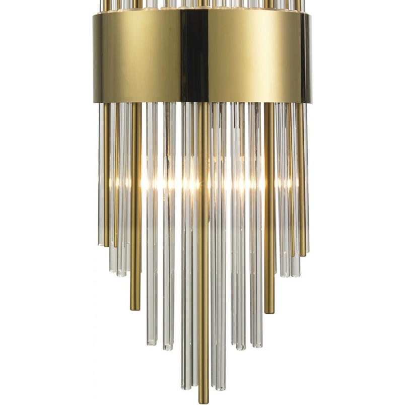 Kinkiet Glamour Draco Złoty 60cm | Step Into Design