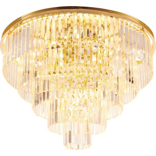 Plafon Kryształowy Glamour Splendore 80cm | Step Into Design