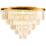 Plafon Kryształowy Glamour Splendore 80cm | Step Into Design
