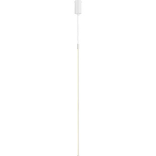 Lampa wisząca minimalistyczna Sparo LED 2cm H100cm biała Step Into Design