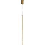Lampa wisząca minimalistyczna Sparo LED 2cm H80cm złota Step Into Design