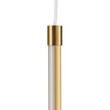 Lampa wisząca minimalistyczna Sparo LED 2cm H80cm złota Step Into Design