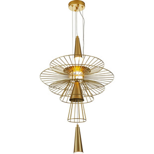 Lampa wisząca Susso złota | Step Into Design