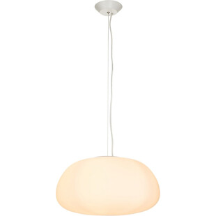 Lampa wisząca designerska Lucidum Flat 40cm biała Step Into Design