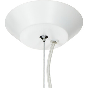 Lampa wisząca designerska Lucidum Flat 40cm biała Step Into Design