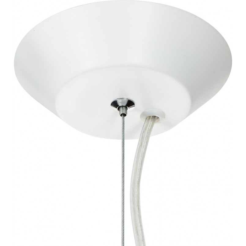 Lampa wisząca designerska Lucidum Flat 40cm biała Step Into Design