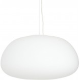 Lampa wisząca designerska Lucidum Flat 40cm biała Step Into Design