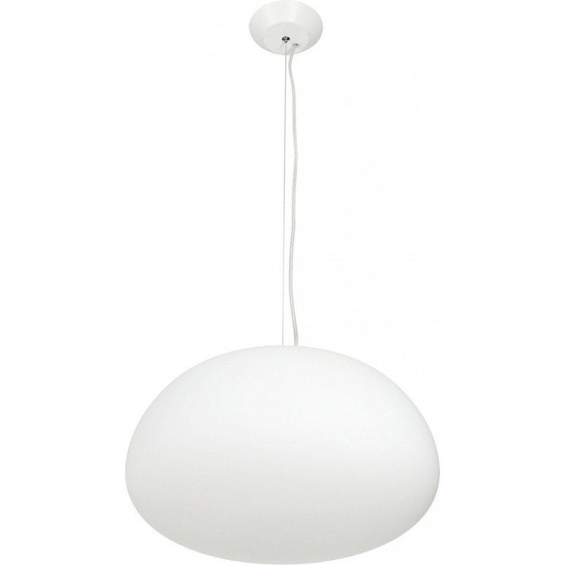 Lampa wisząca designerska Lucidum Flat 40cm biała Step Into Design