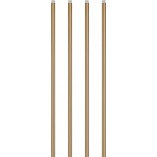 Lampa sufitowa szklana designerska Cosmic VI 75cm przezroczysty / złoty Step Into Design