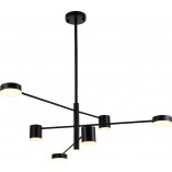 Lampa Sufitowa Clex LED 100cm Czarna | Step Into Design