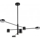 Lampa Sufitowa Clex LED 100cm Czarna | Step Into Design