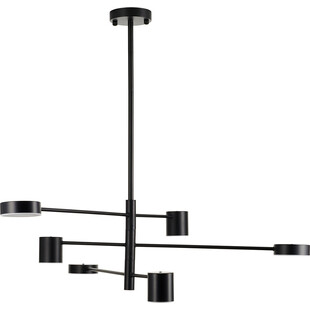 Lampa Sufitowa Clex LED 100cm Czarna | Step Into Design