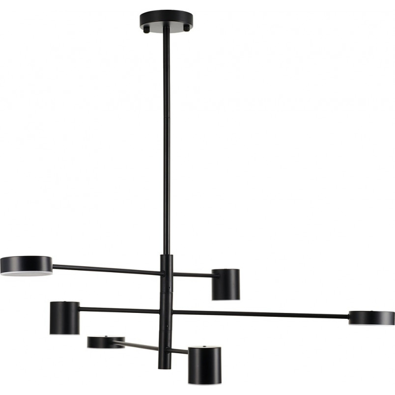 Lampa Sufitowa Clex LED 100cm Czarna | Step Into Design