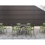 Krzesło Paris oliwkowe Siesta - Komfort i styl w ogrodzie