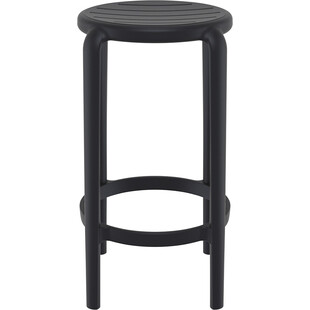 Stołek barowy Tom Bar 65cm czarny Siesta - Komfort i styl