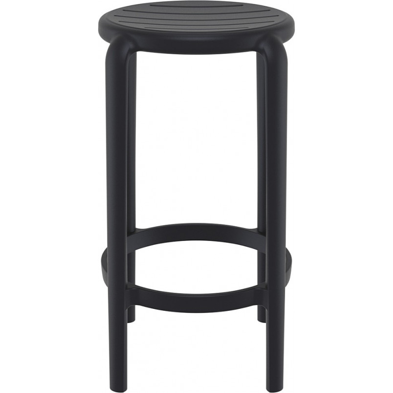 Stołek barowy Tom Bar 65cm czarny Siesta - Komfort i styl