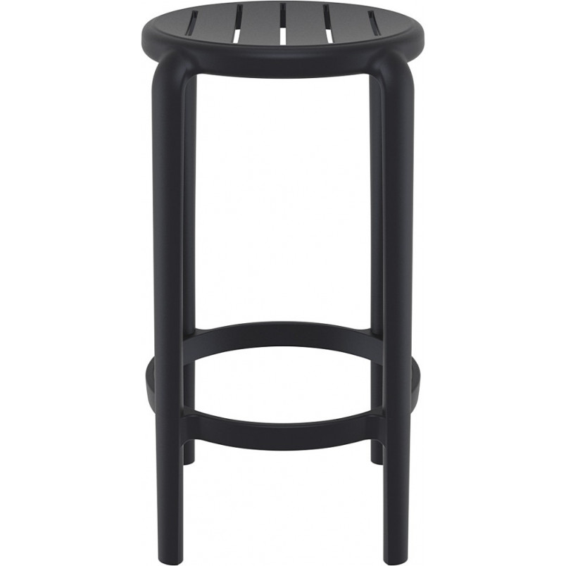 Stołek barowy Tom Bar 65cm czarny Siesta - Komfort i styl