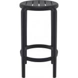 Stołek barowy Tom Bar 65cm czarny Siesta - Komfort i styl