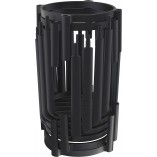 Stołek barowy Tom Bar 65cm czarny Siesta - Komfort i styl