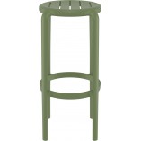 Stołek barowy Tom Bar 75cm oliwkowy Siesta - Stylowy i funkcjonalny