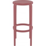 Stołek barowy Tom Bar 75cm - Różowo-Czerwony Siesta | Kup Teraz!